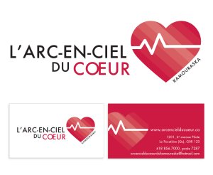 Portfolio-Logo Arc-en-ciel du coeur