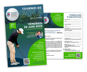 Portfolio-affiche-dépliant Fondation